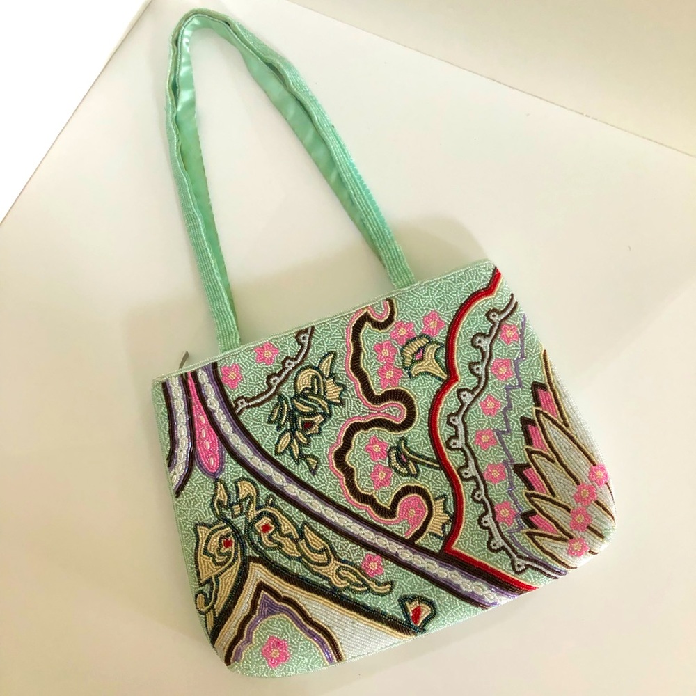 J&X NY Beaded Handbag